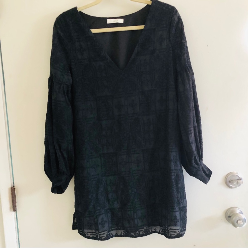 Capulet Embroidered long sleeve dress NWT!